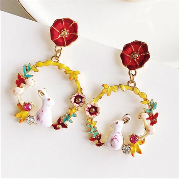 Jewelry - Beautiful Bunny Earrings